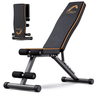 Banc de Musculation Pliable Multifonctionnel - Réglable & Inclinable - 300 kg