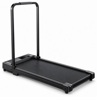 Tapis de Marche Pliable – Moteur 2.0HP, 1-6 km/h, Écran LED & Main Courante, Capacité 120 kg
