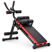 Machine Abdominale Pliable – 4 Roues, Écran LCD, Charge 100 kg, Abdos Jambes Fessiers