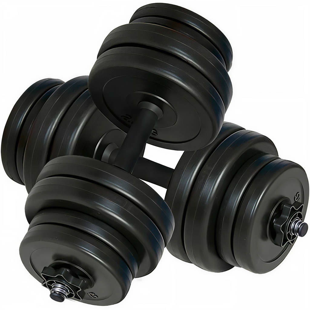 Ensemble Banc de Musculation + Haltères & Barre – 90 kg Inclus