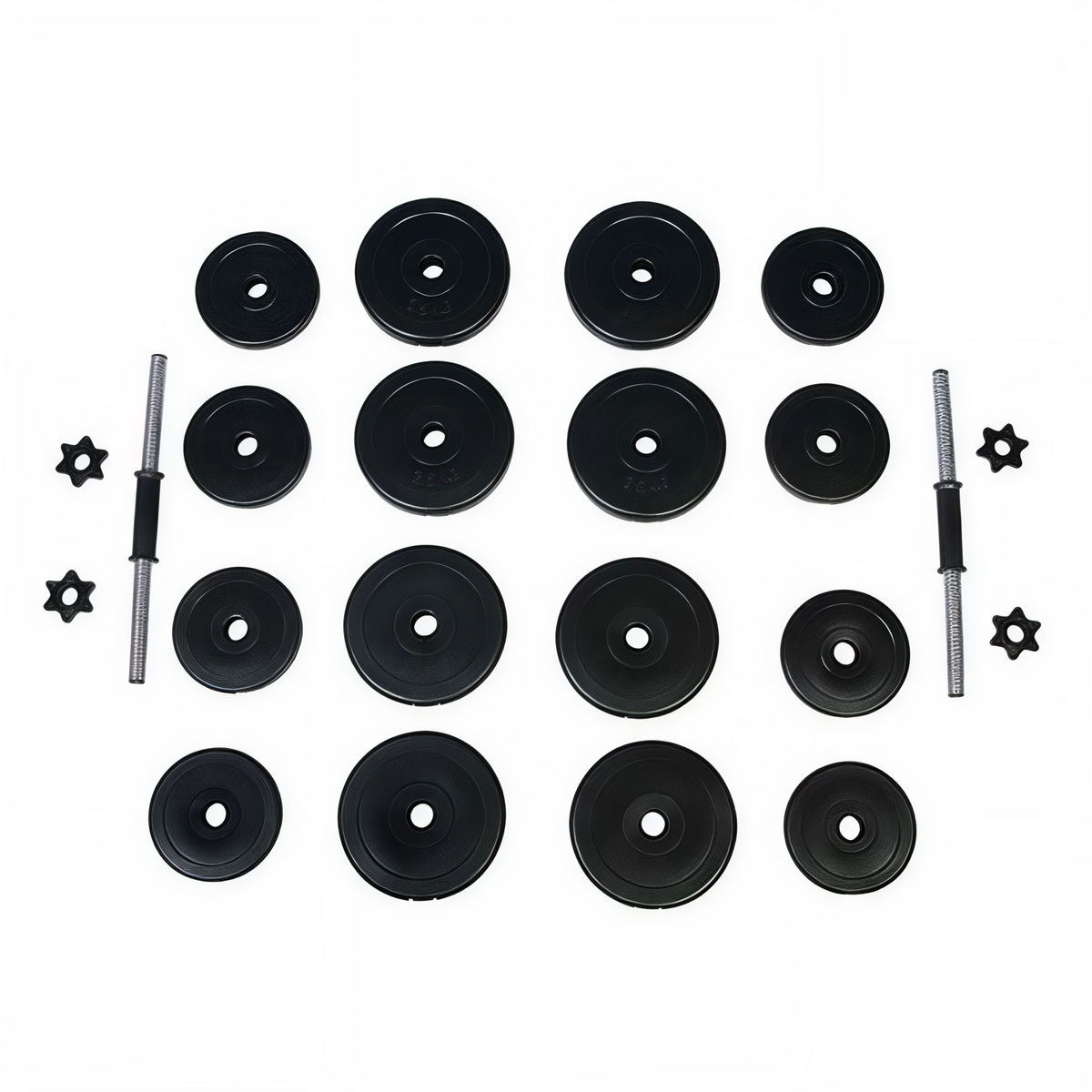 Ensemble Banc de Musculation + Haltères & Barre – 90 kg Inclus