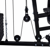 Banc de Musculation Multi-Postes – Poulies & Presse-Jambes
