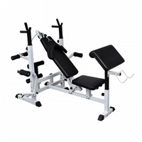 Station de Musculation Multifonction – 4 Postes Réglables
